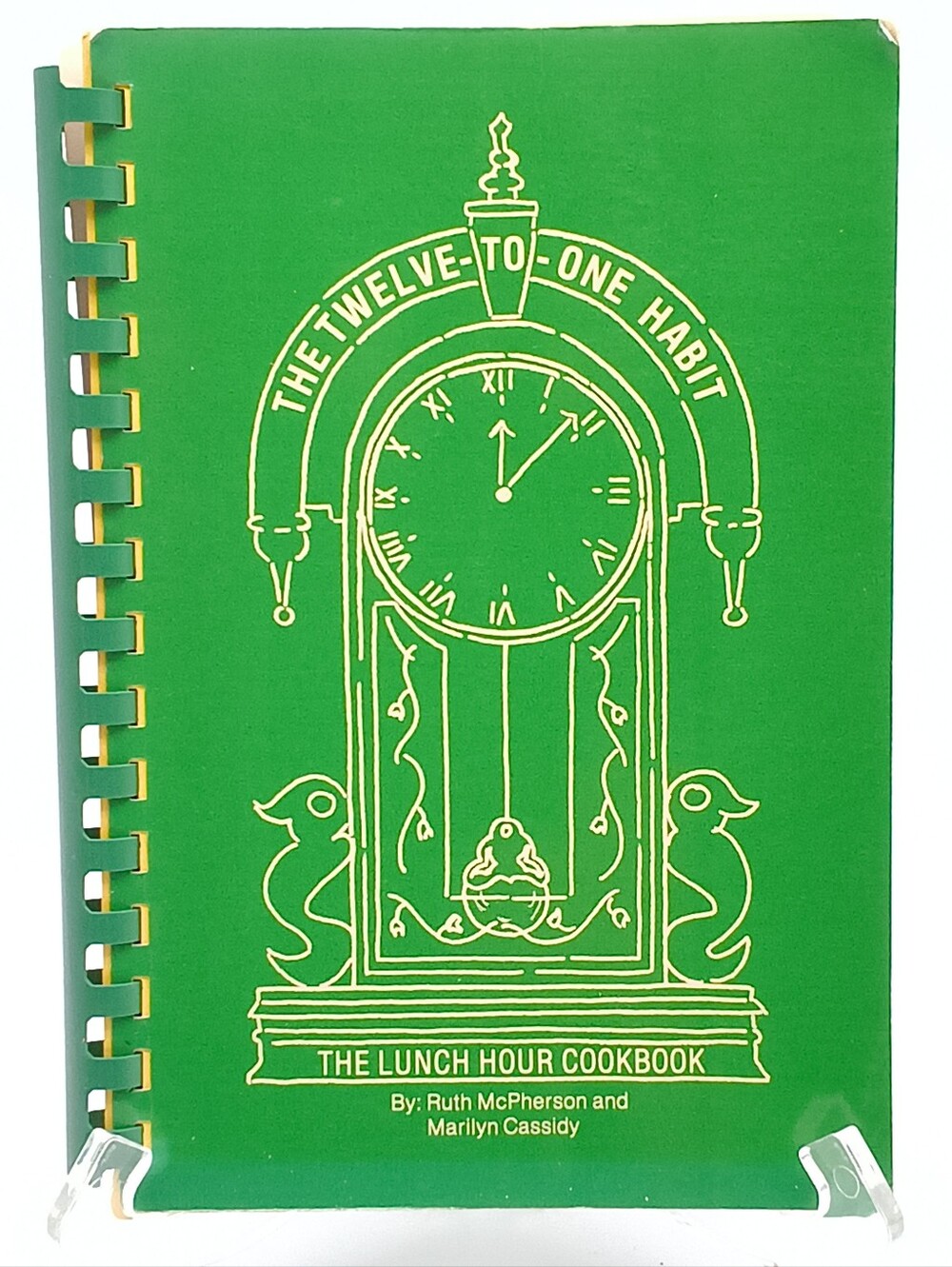 Vintage 1980 Lunch Hour Cookbook - The Twelve-to-One Habit